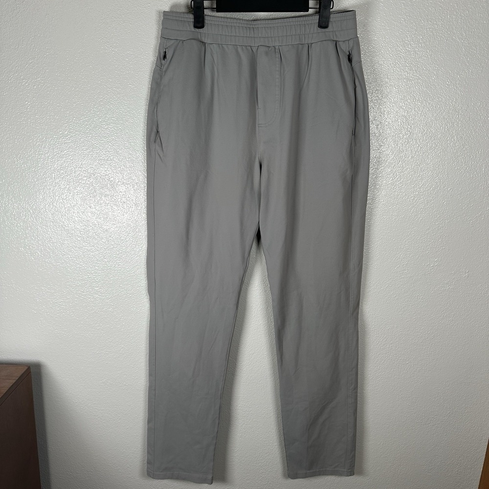 Public Rec Gamechanger Pants Men's 36x34 Gray Jogger Gym Training Stretch Casual